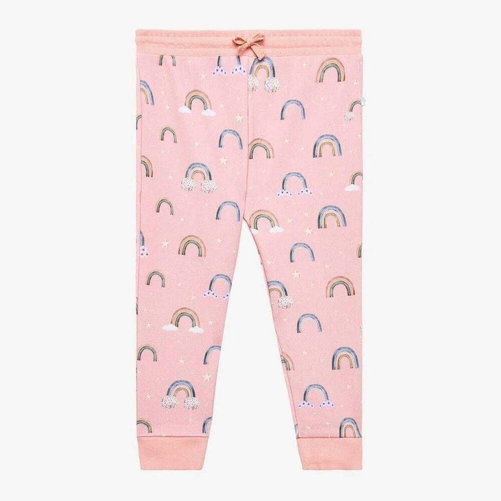 NEW POSH PEANUT girl's shay joggers in pink